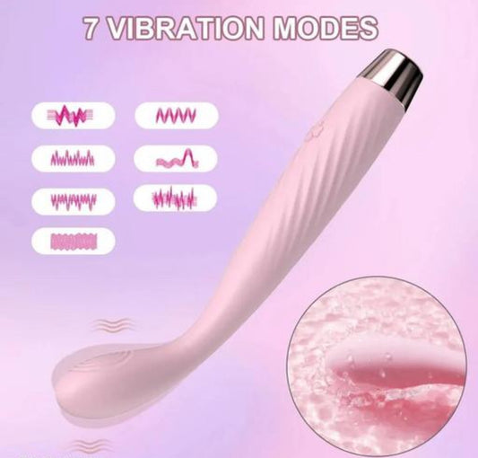 Slim Bent Vibrator